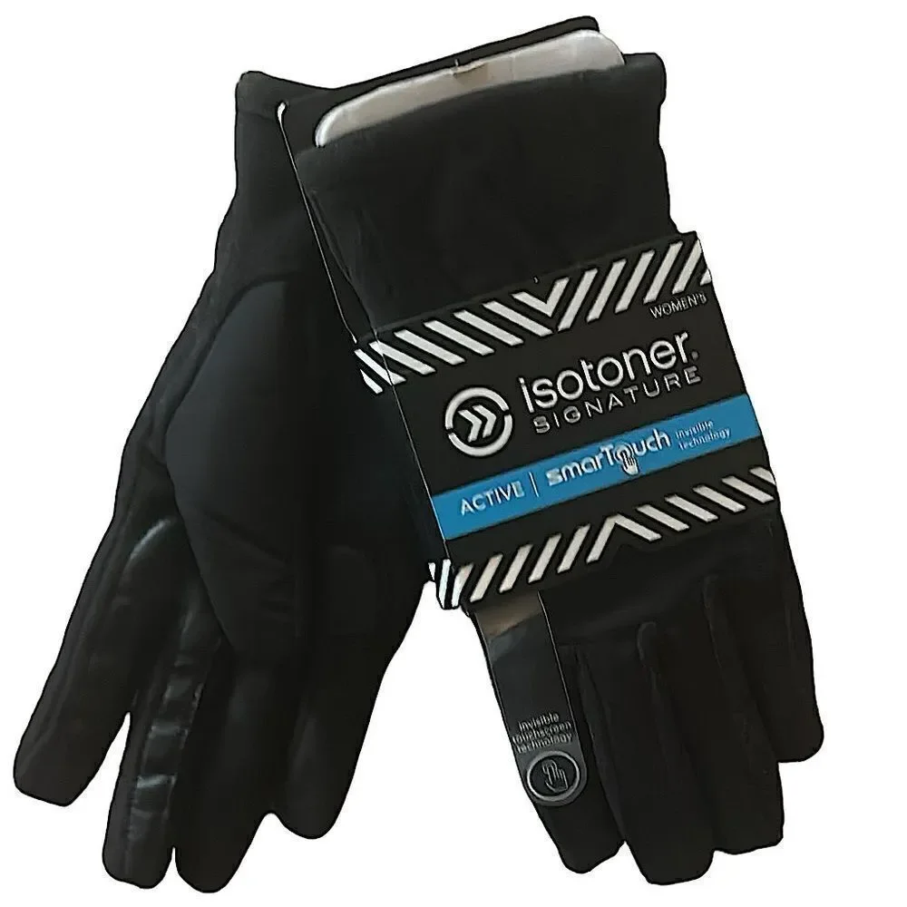 Isotoner Women’s Signature Active Smart Touch Gloves!
